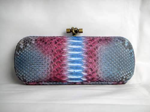 Bottega Veneta Clutches New Knot 8652 purple blue Bottega Veneta Clutches New Knot 8652 purple blue